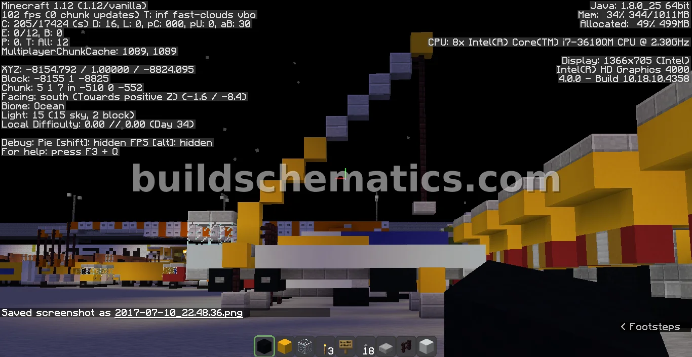 12-Wheeler Crane Cargo Truck — view 2