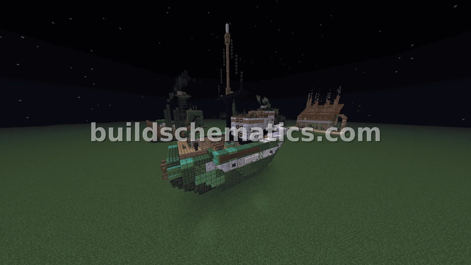 Medium Sized Ship Structure — view 3