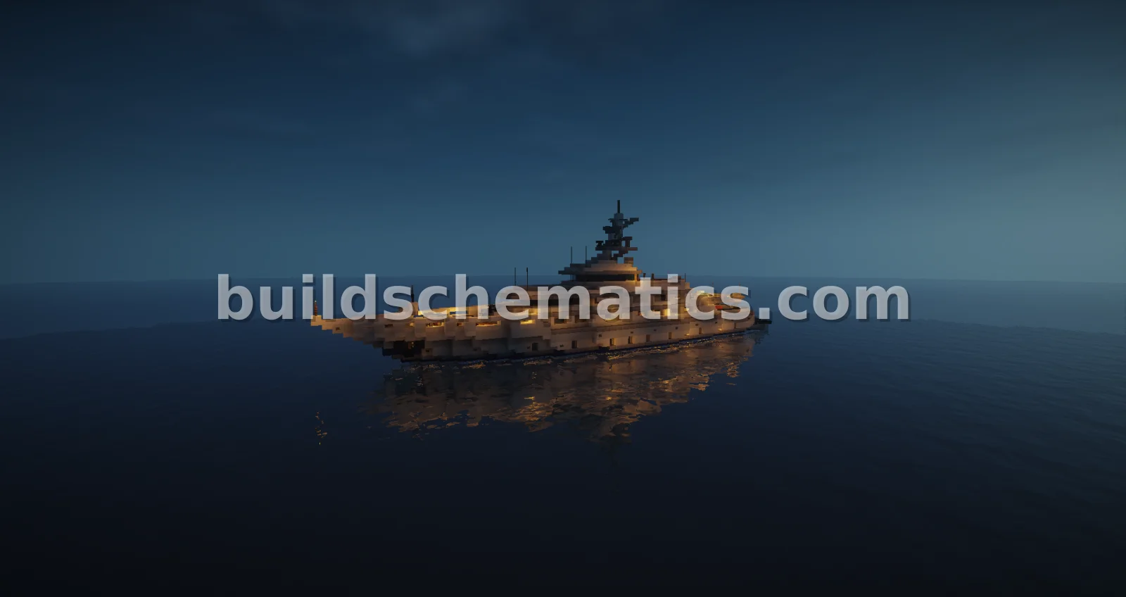 Luxury Yacht Build — view 3