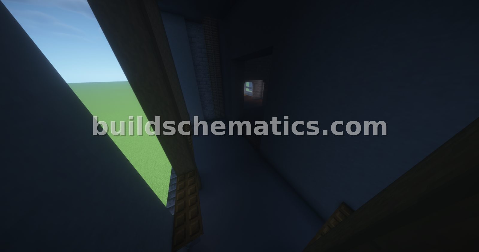 Modern Architectural House Shell Without Interior — view 2