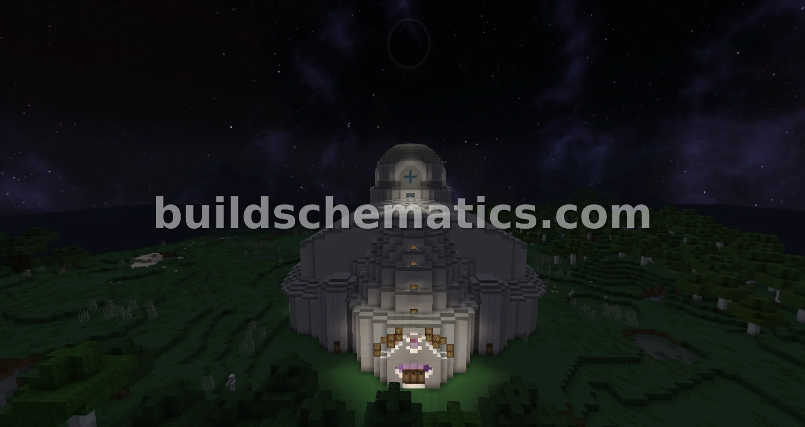 Christmas Church Structure — view 2