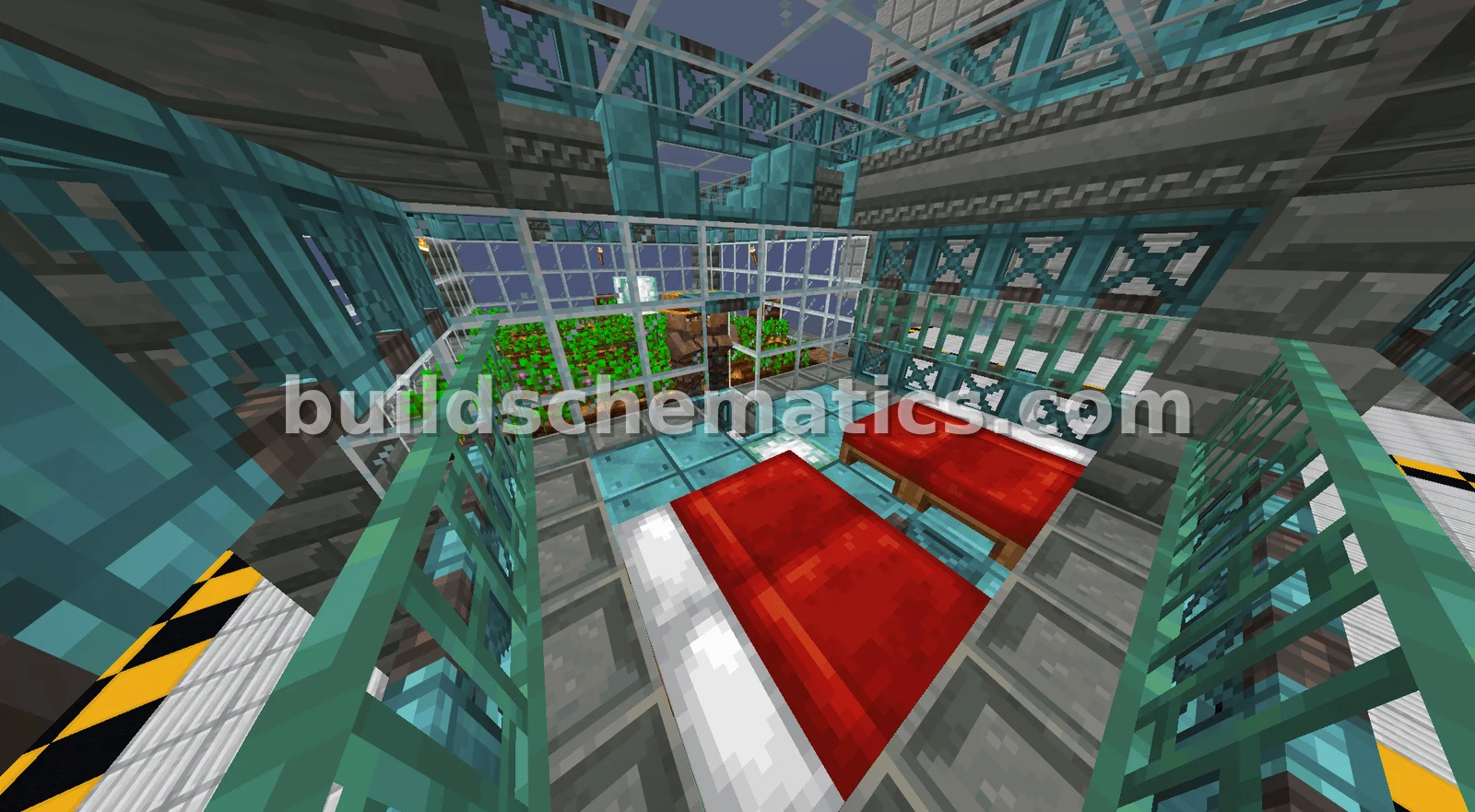 Villager Breeder Farm 16x16 Chunk Design — view 5