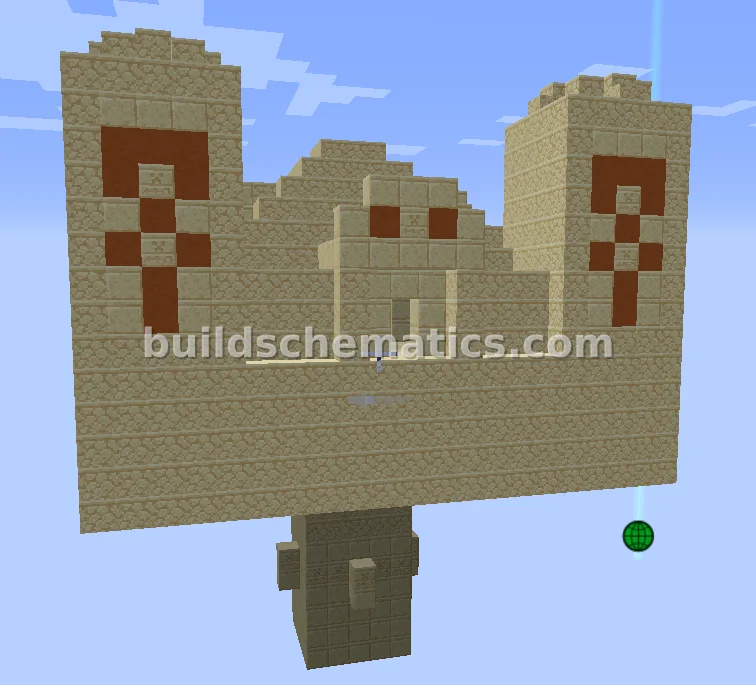 Minecraft Desert Temple Build
