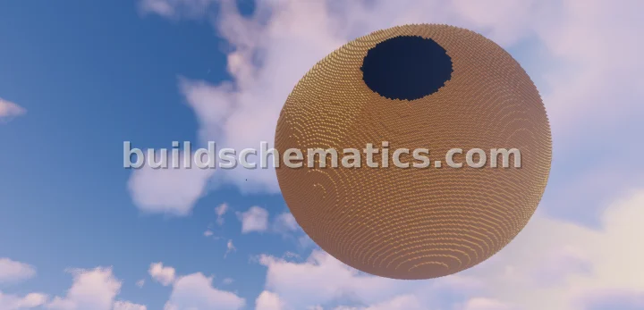 Menacing Death Star Shell