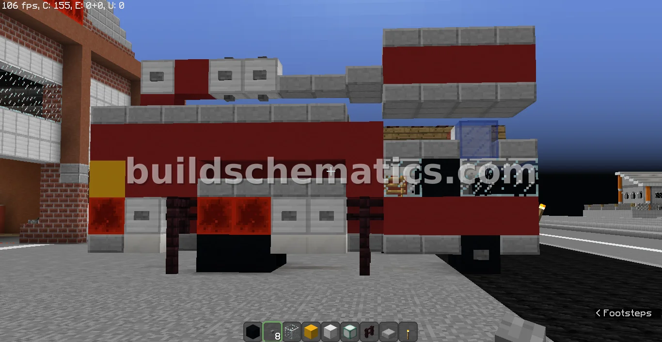 Fire Truck with Manlift — view 2