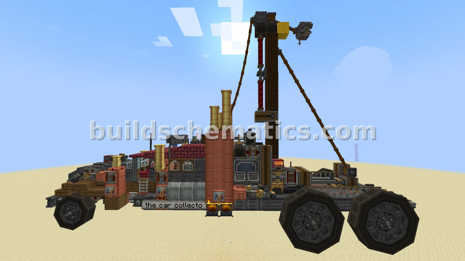 Automobile Display Structure — view 2