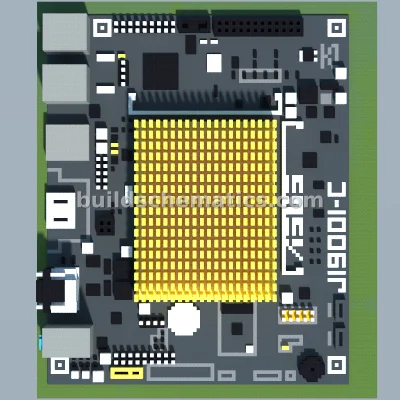 ASUS J1900I-C Motherboard Replica — view 2
