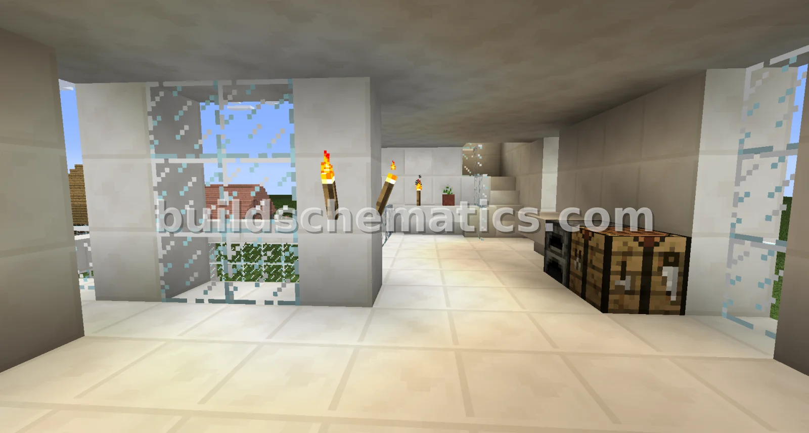Quartz House with Wheat Farm — view 3