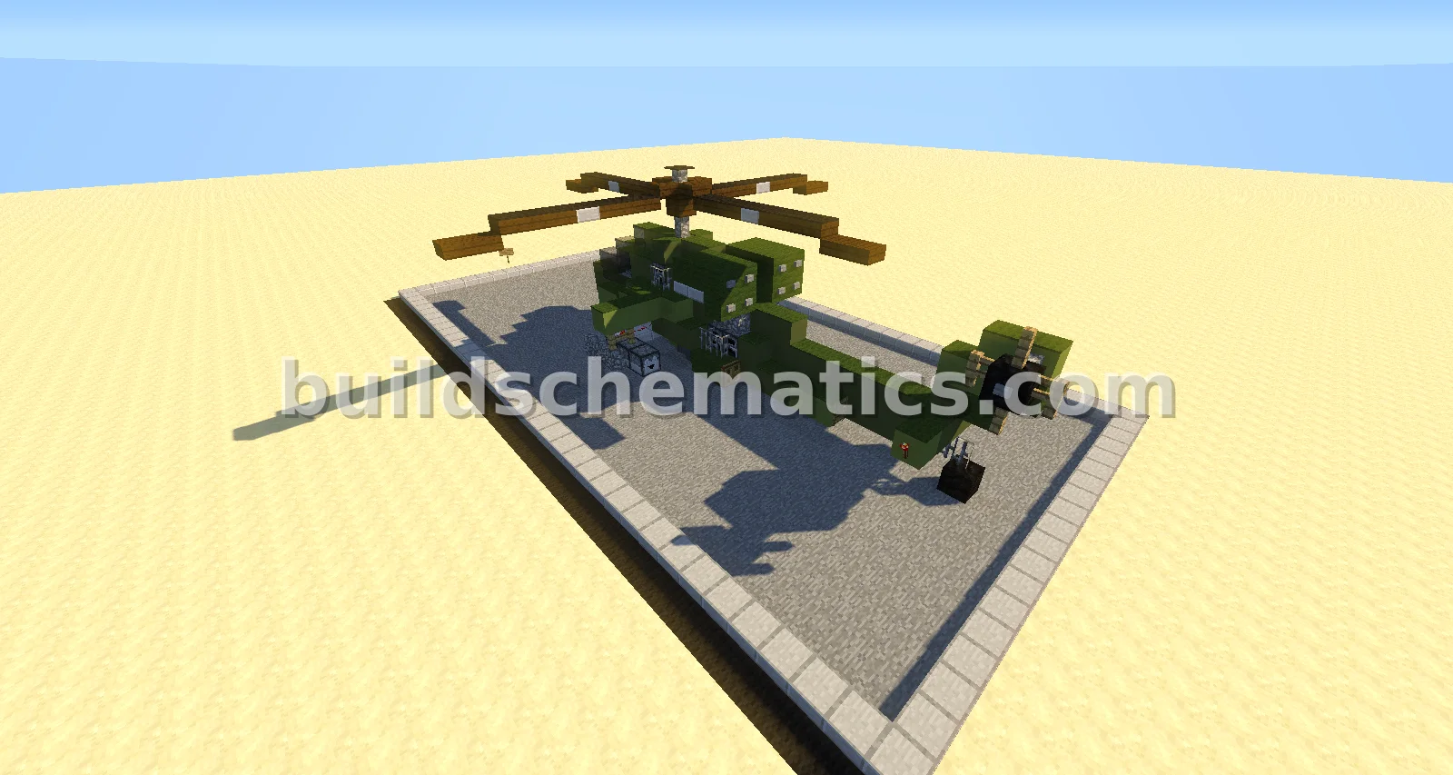 Apache Attack Helicopter — view 2