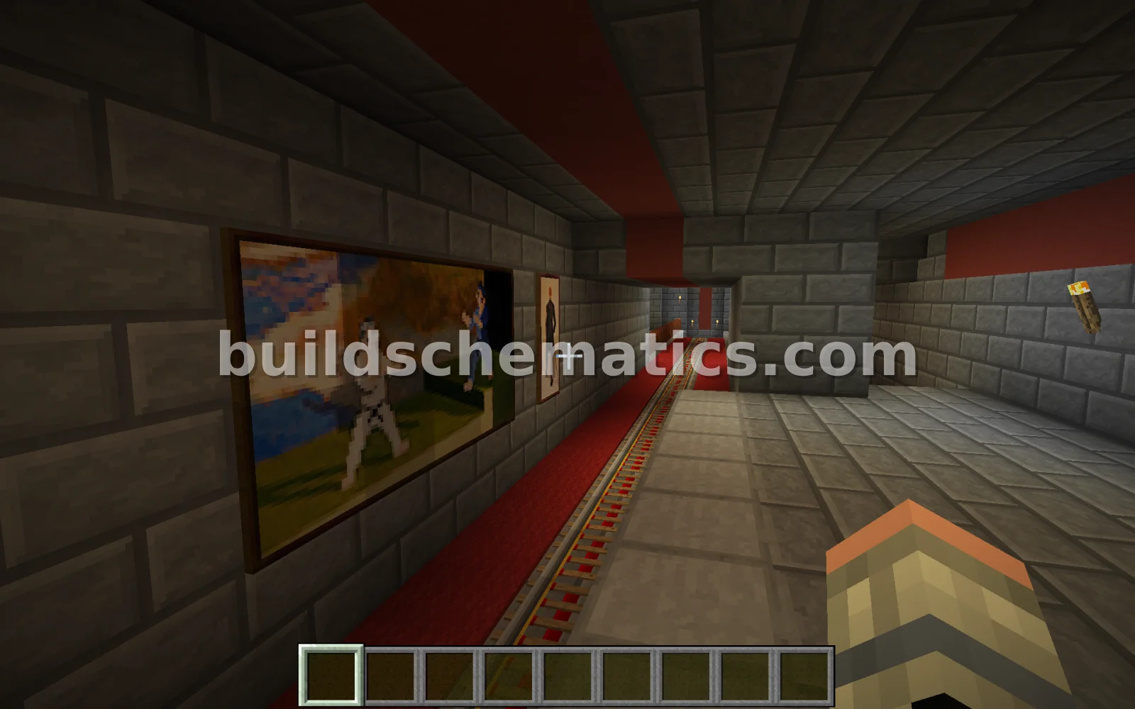 Connected Twin Towers with Basement — view 3