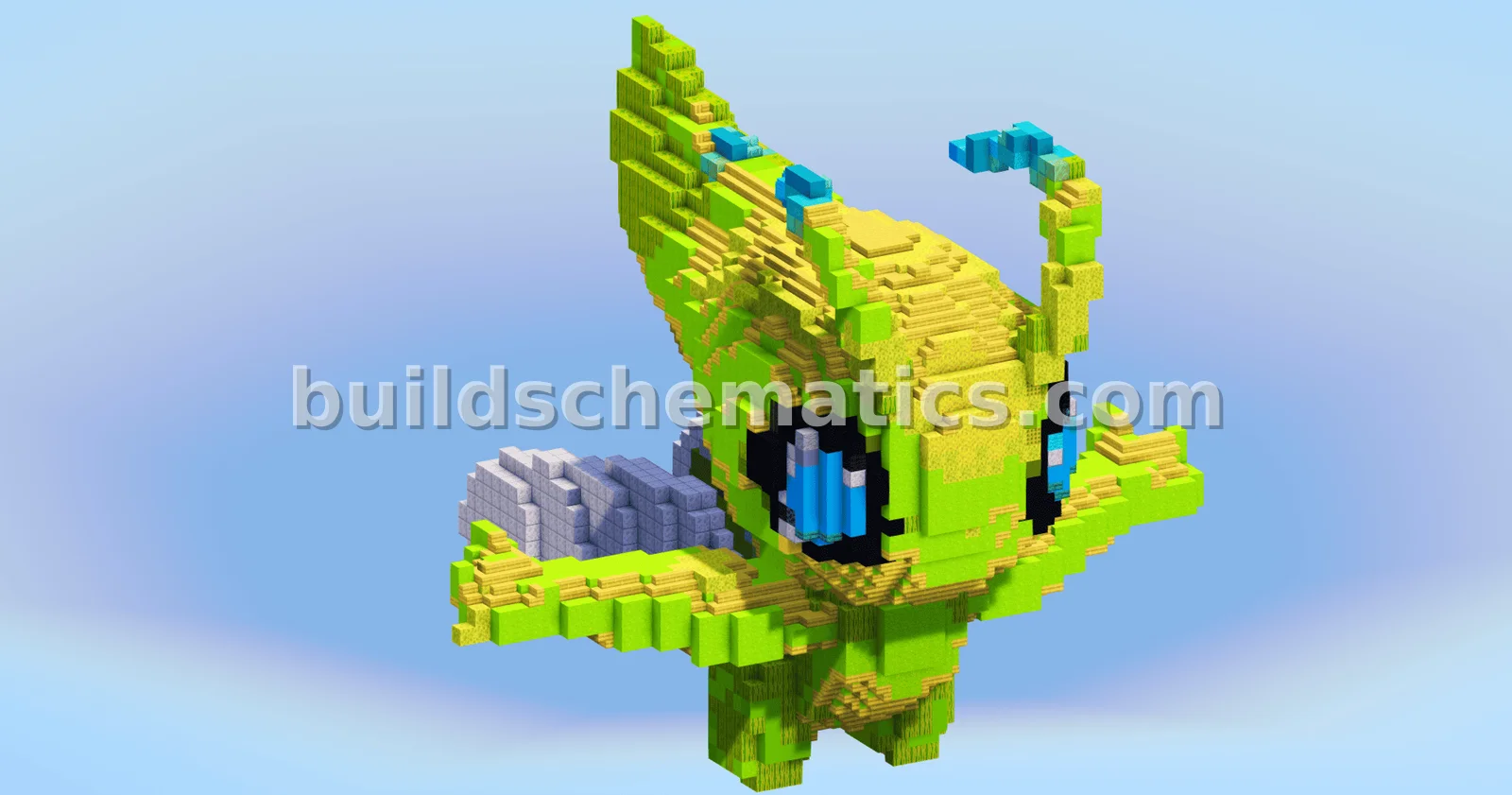 Pokemon Celebi Statue
