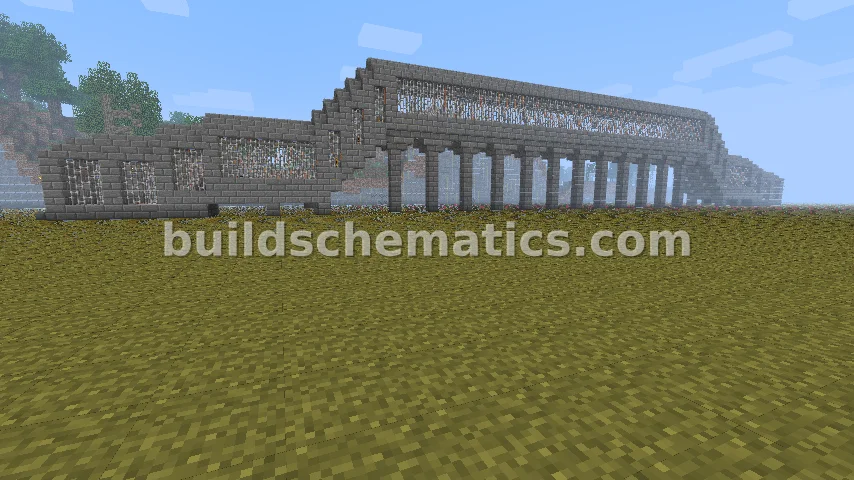 Advanced Minecart Bridge With Walls and Roof