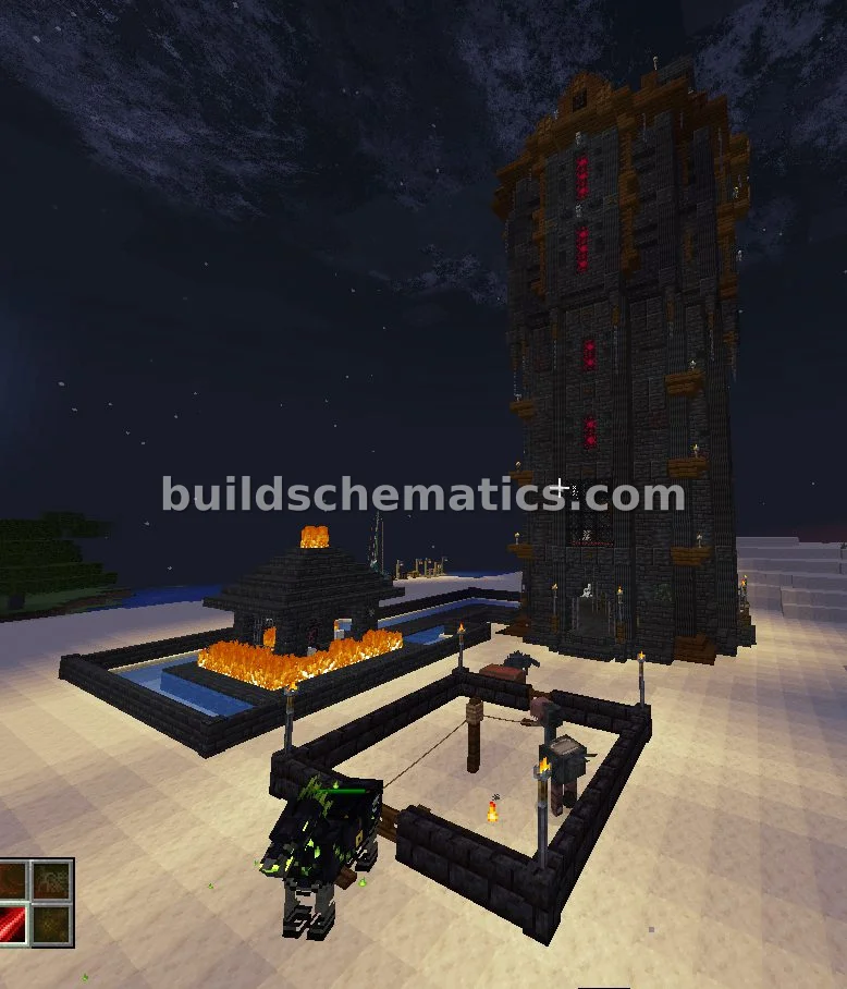 The Bone Tower: A Vanilla Survival Home