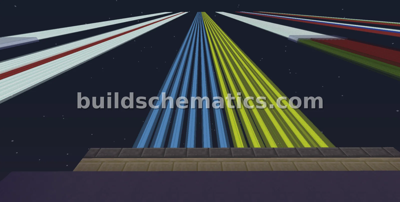 Ukrainian Flag Beacon Tower