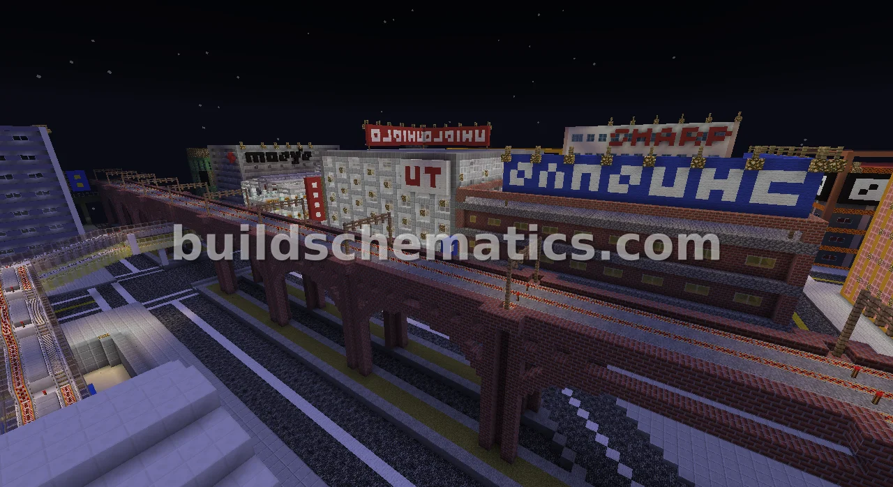 Elevated Railway Station — view 3