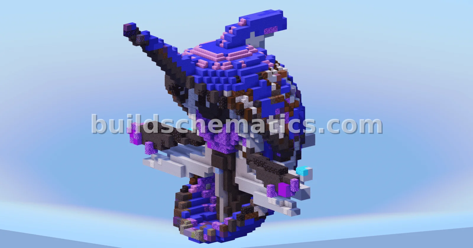 Tapu Fini Pokemon Organic Statue