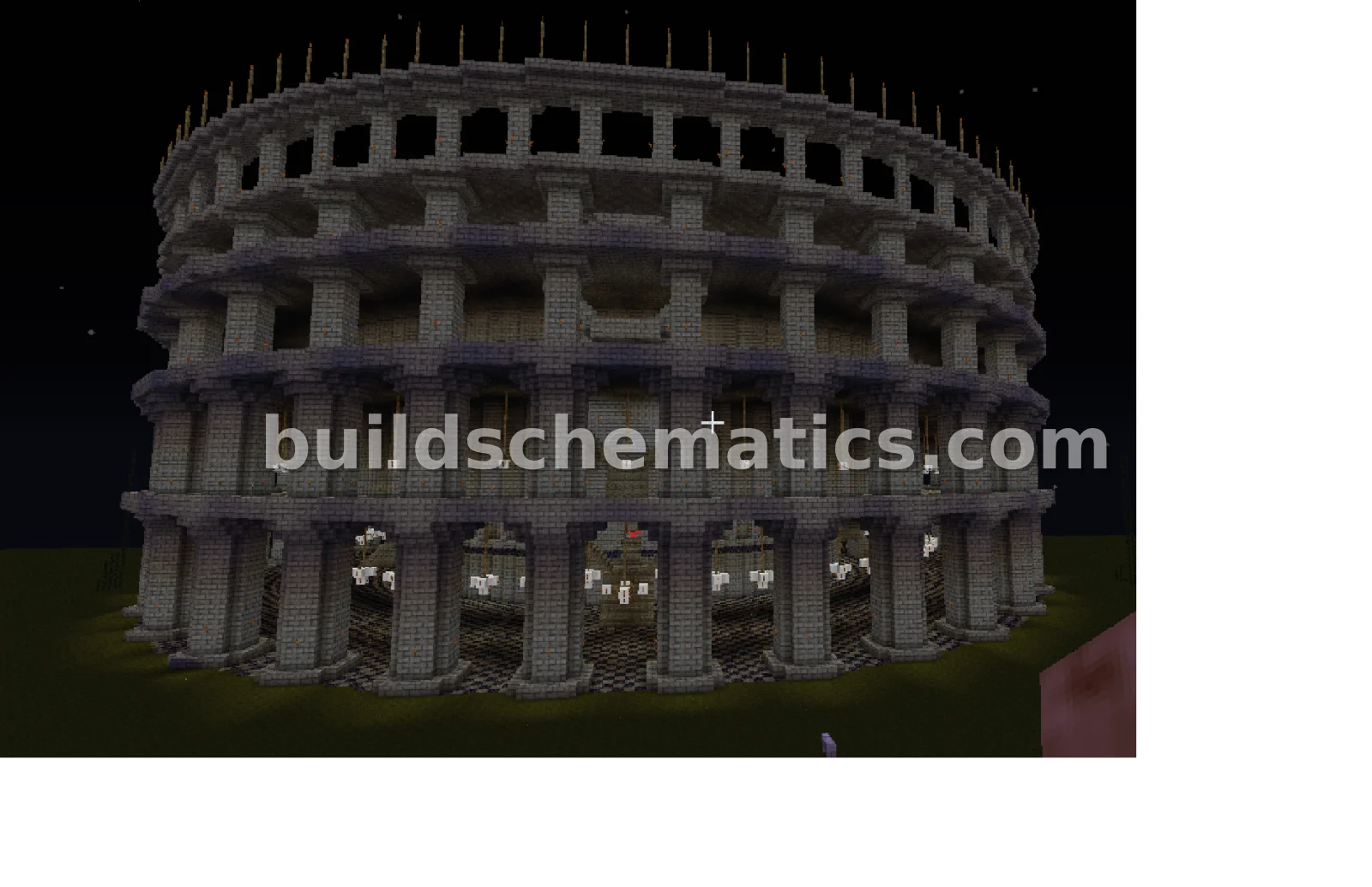 Grand Colosseum II Arena Structure — view 4
