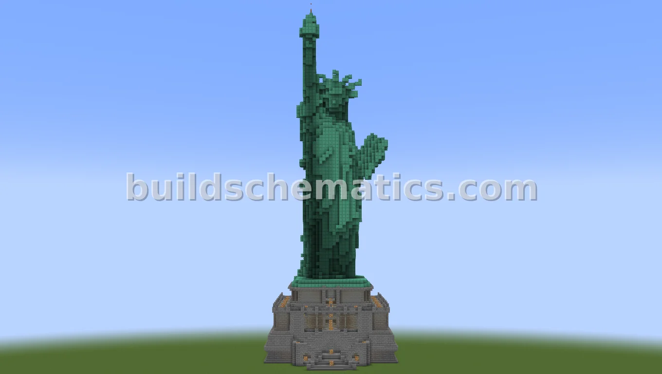 Liberty Statue Copper Build