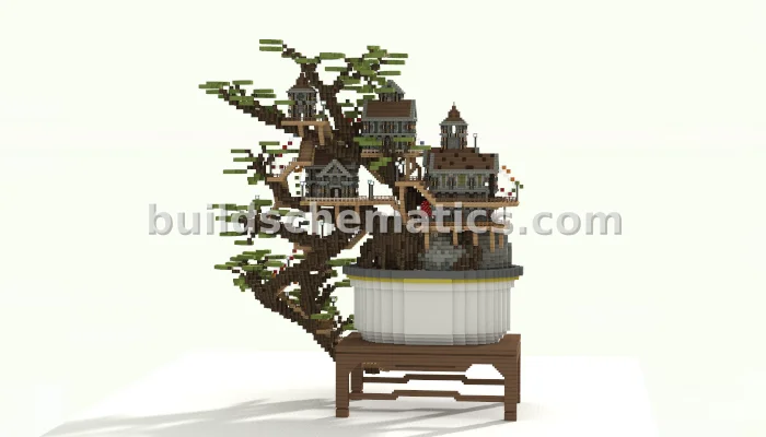 Bonsai Treehouse Structure — view 2