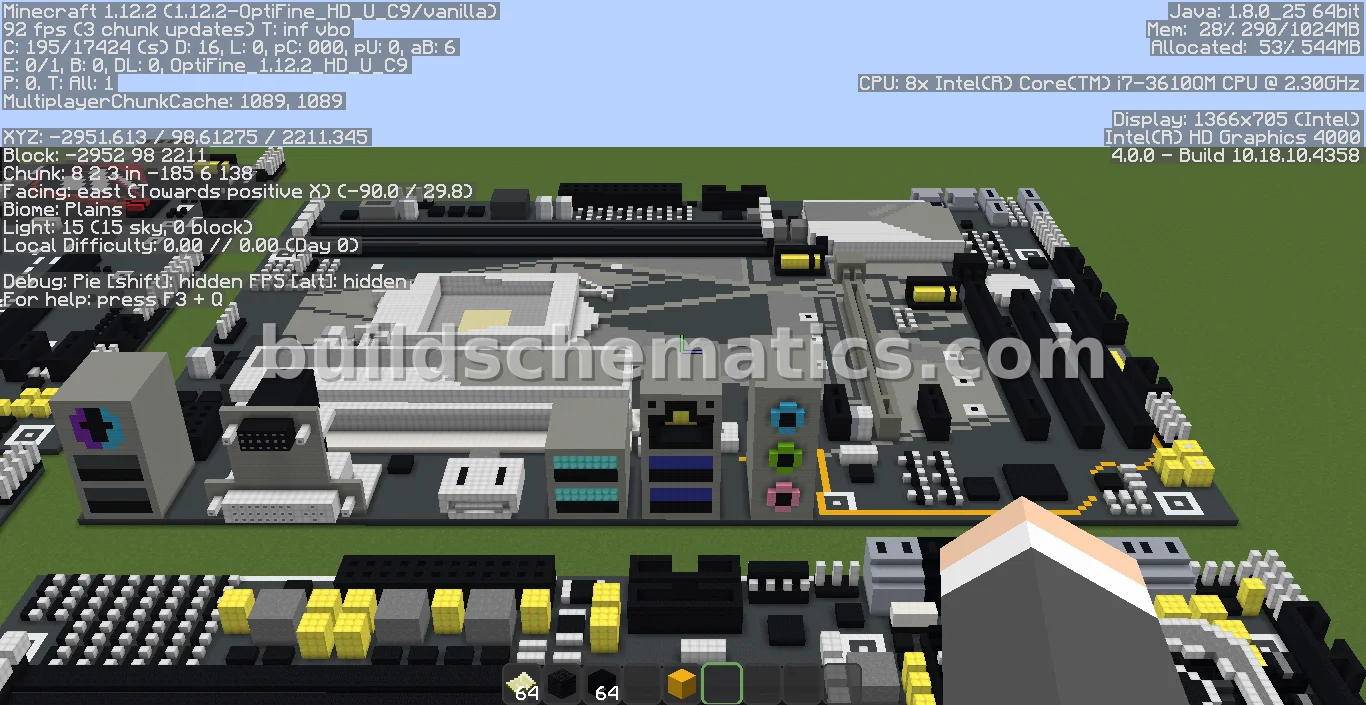 ASUS H370-PLUS Motherboard Pixel Art — view 2