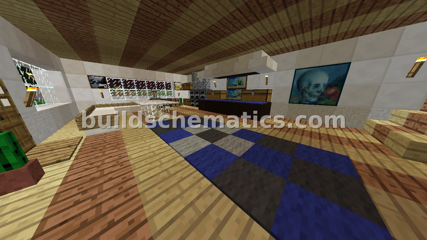 Modern House and Shop — view 2