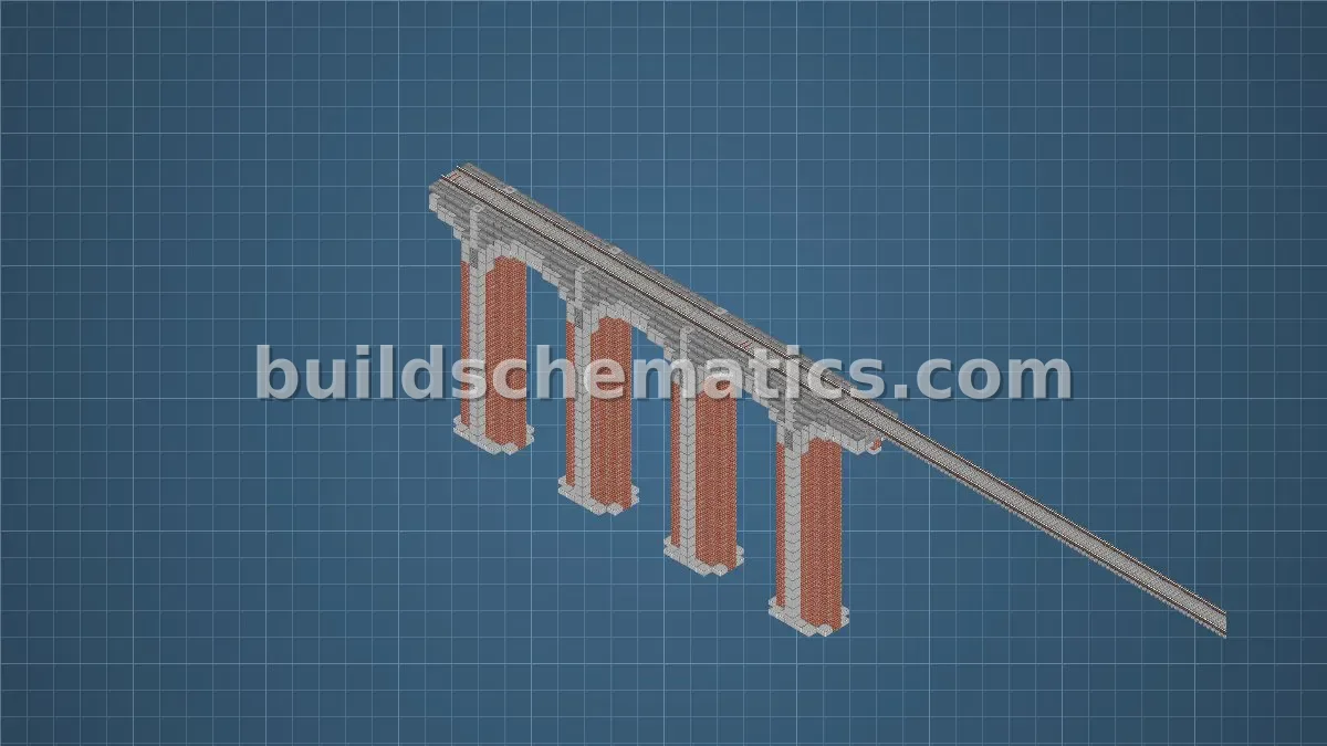 Brick Train Bridge