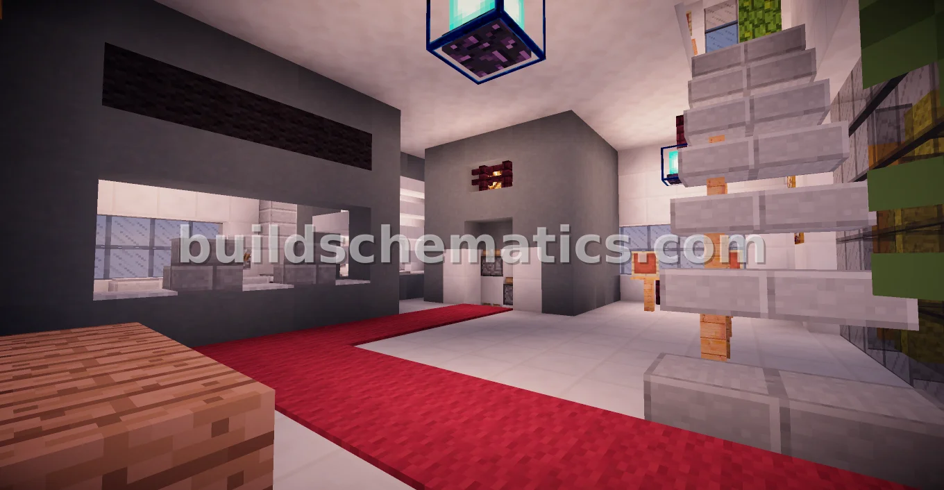 Modern Burger Cafe With Elevator — view 3
