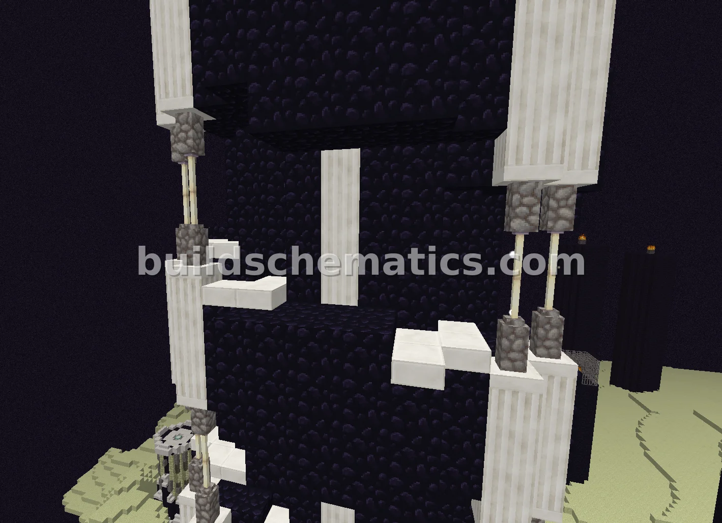 End Dragon Beacon Tower — view 2