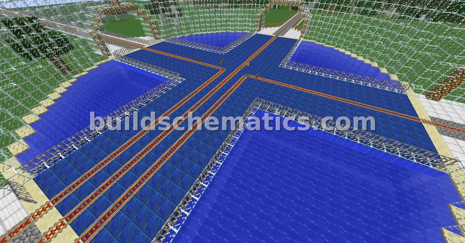 Redstone Train Hub and Aquarium Dome — view 3