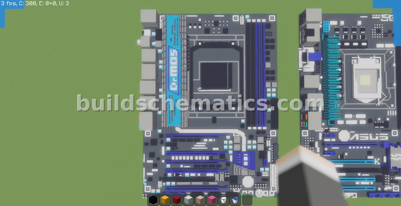 AMD Motherboard Pixel Art — view 2