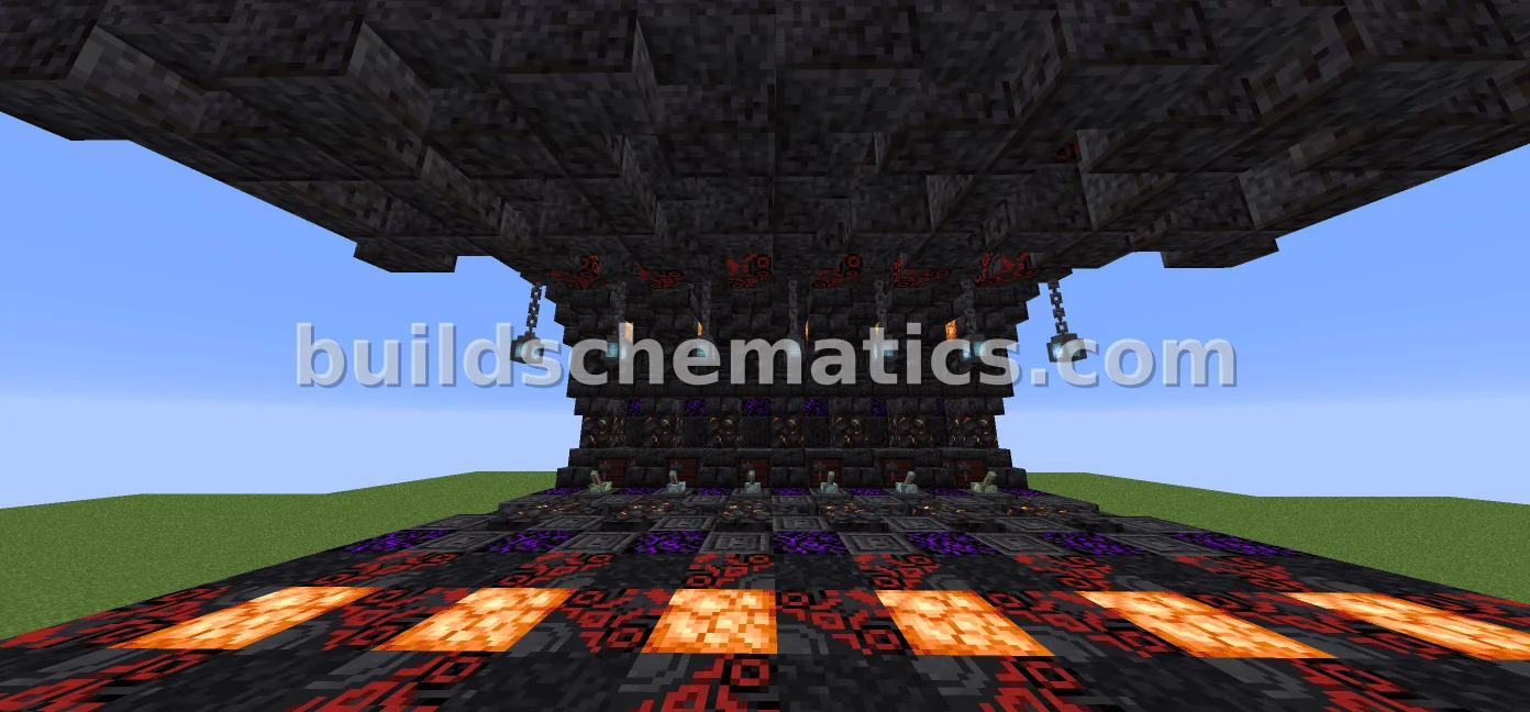 Dark Themed Trading Hall Structure — view 2
