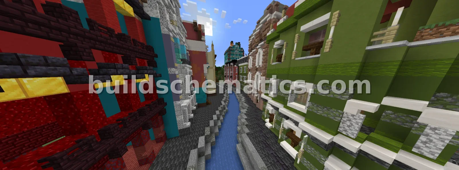 Part of the City Minecraft Build — view 2