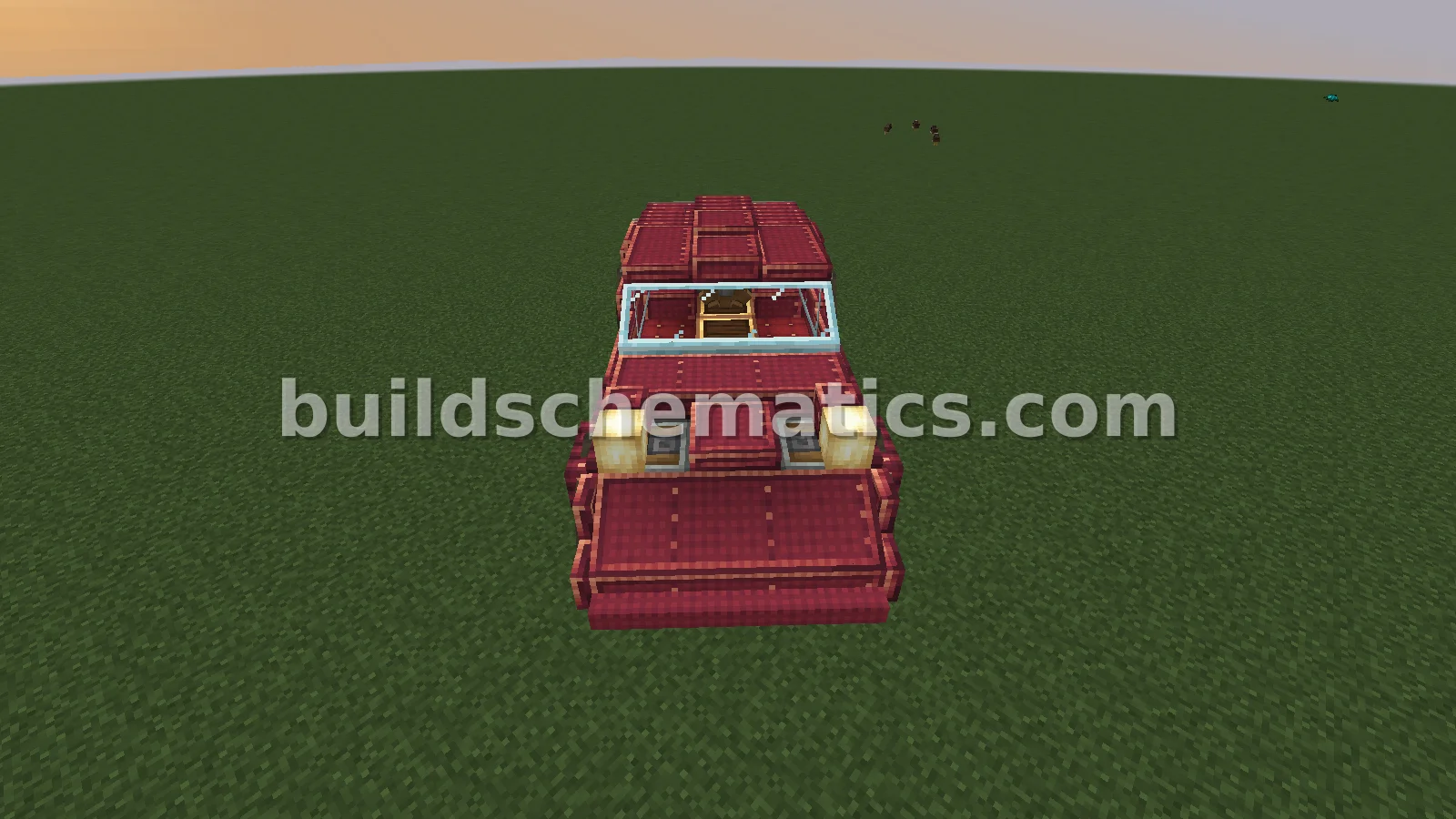 Red Porsche 911 Sports Car — view 3
