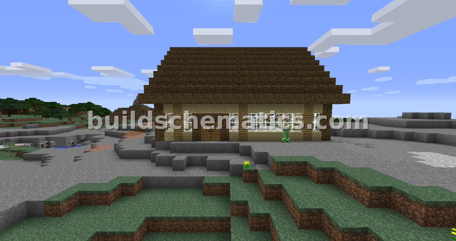 Elegant Modern House with Large Windows — view 4