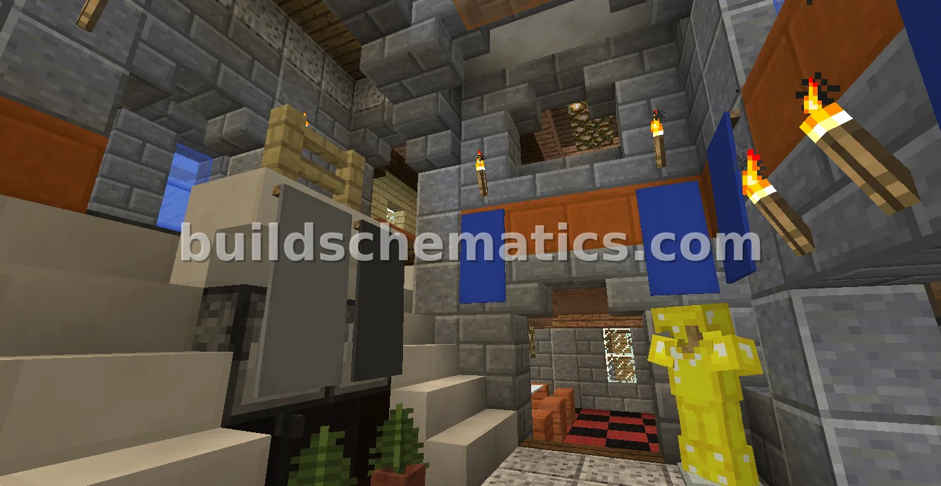 Medieval Town Villa with Tower — view 3