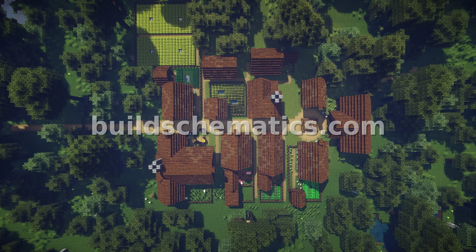 Medieval Village Forest Settlement — view 3