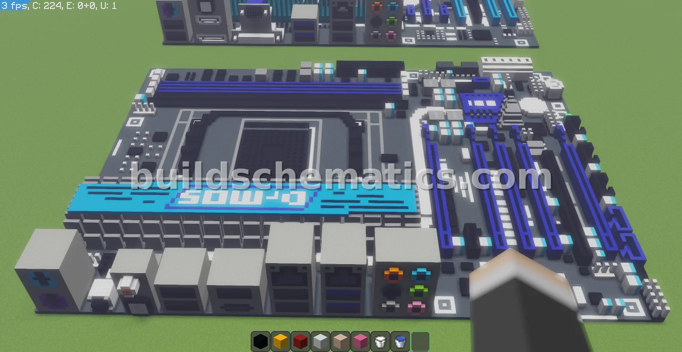 AMD Motherboard Pixel Art — view 3