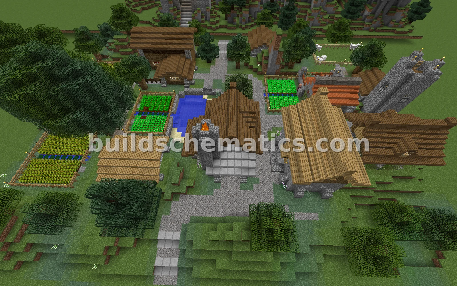 Medieval Village of Grunau — view 2
