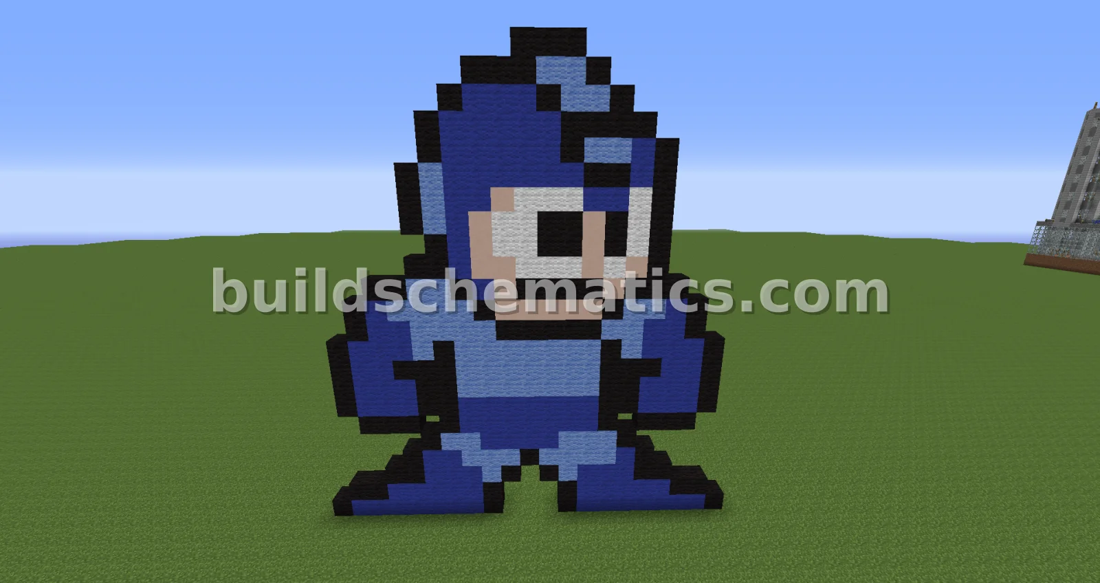 Megaman Pixel Art