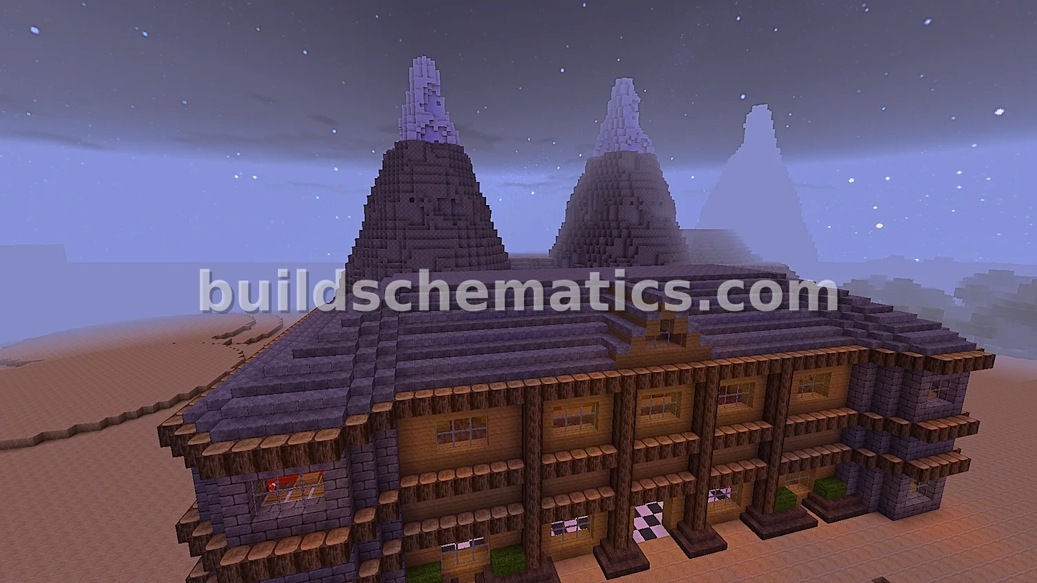 Large Woodland Manor House