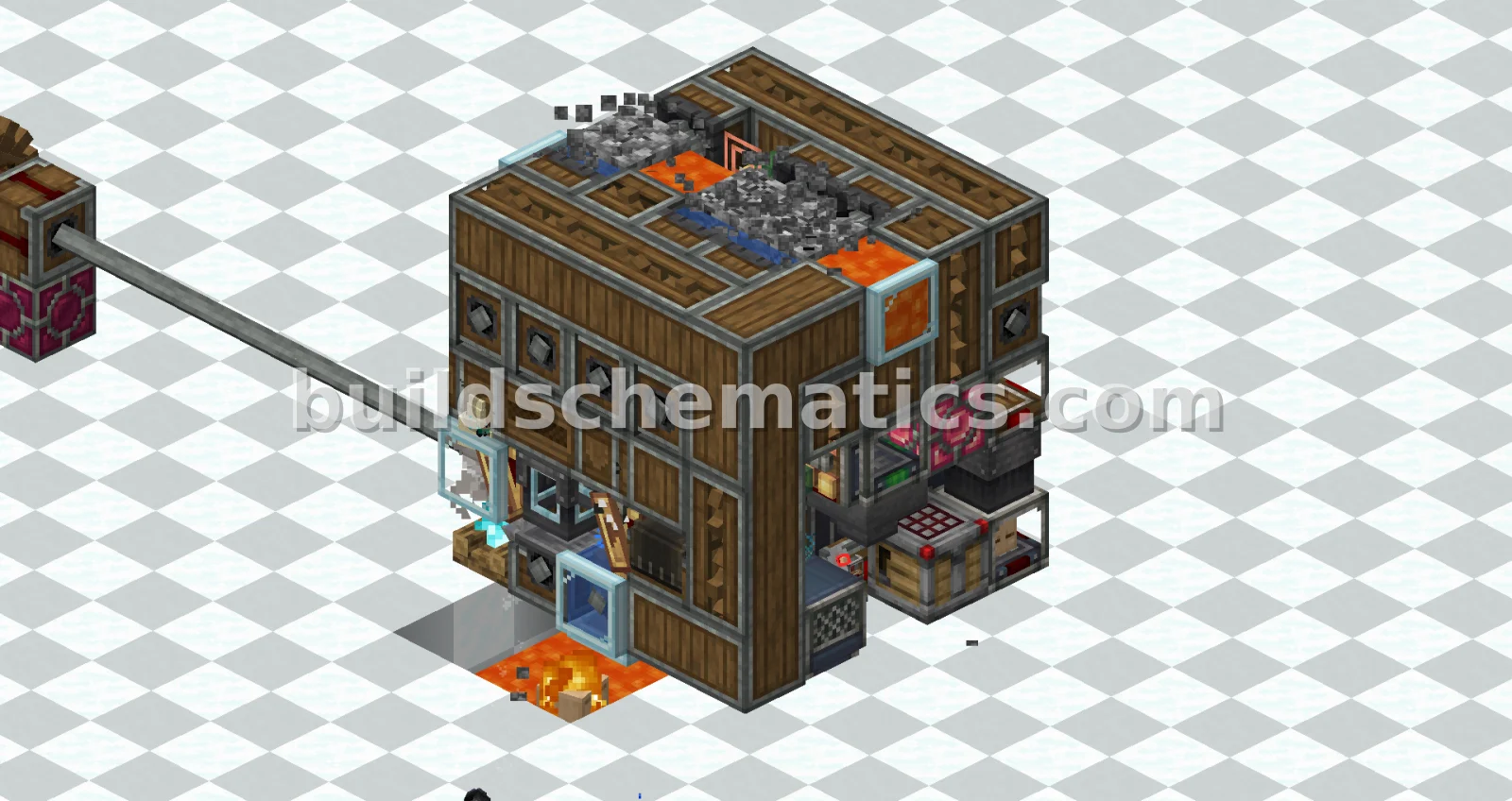Compact Andesite Generator 5x5x5