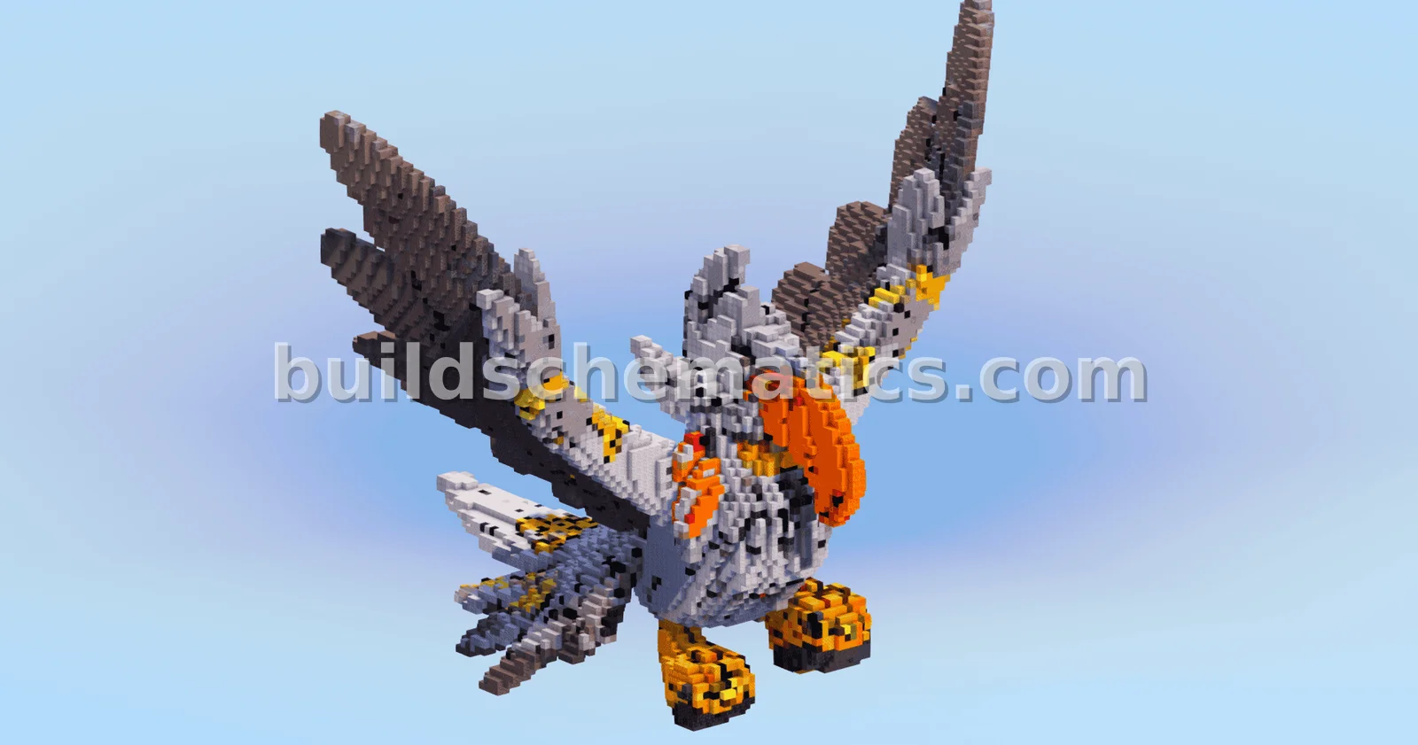 Mega Staraptor Structure