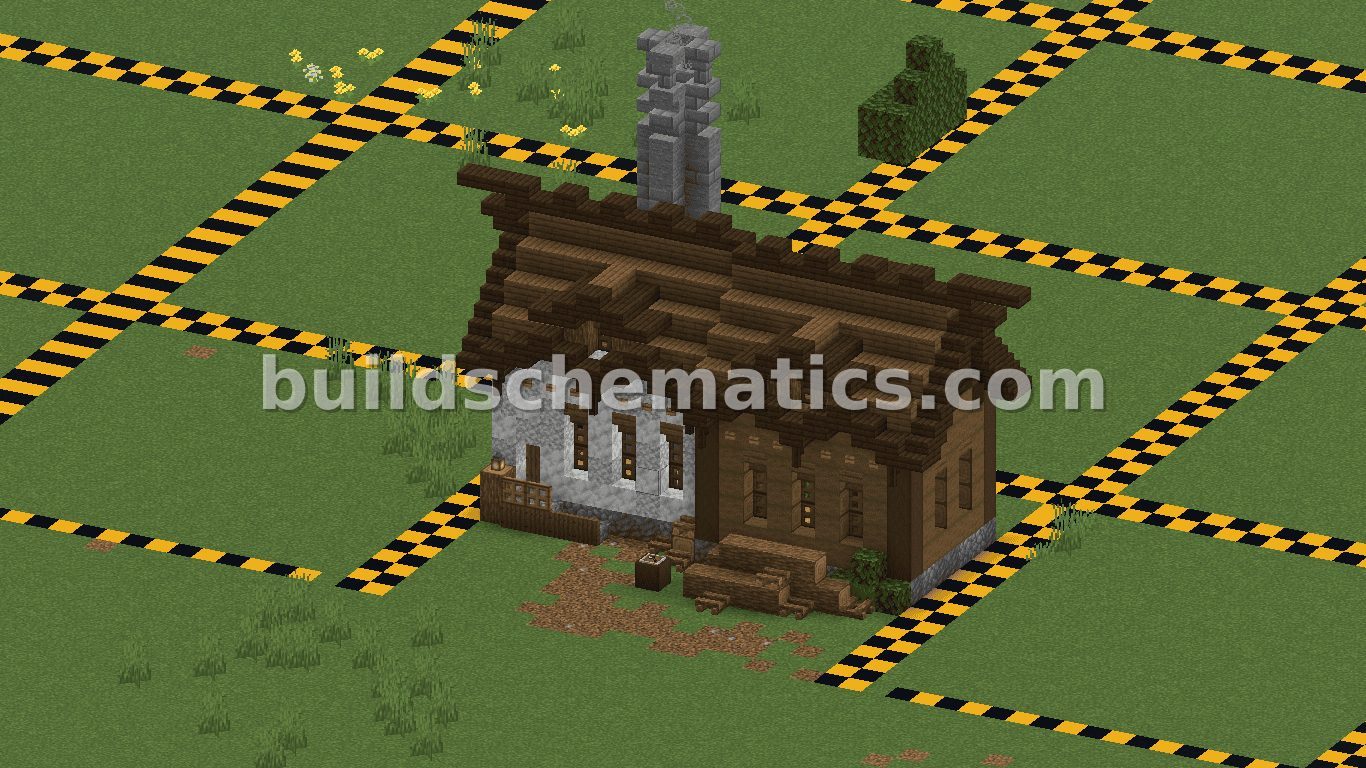 Cozy Woodcutter Cabin Minecraft Build