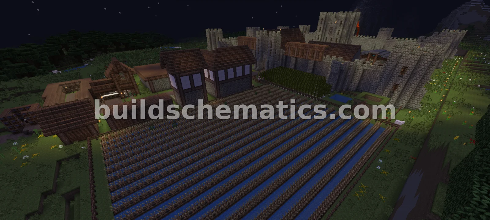 Massive Medieval Castle Kingdom — view 3