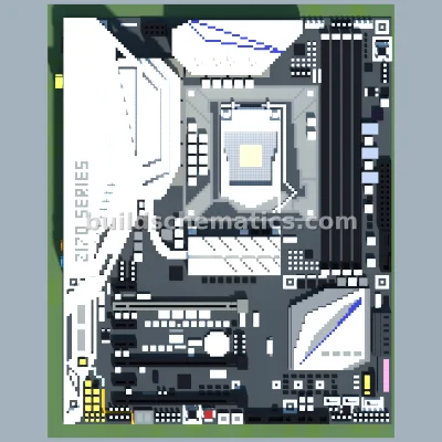 ASUS Z170 Motherboard Pixel Art — view 2