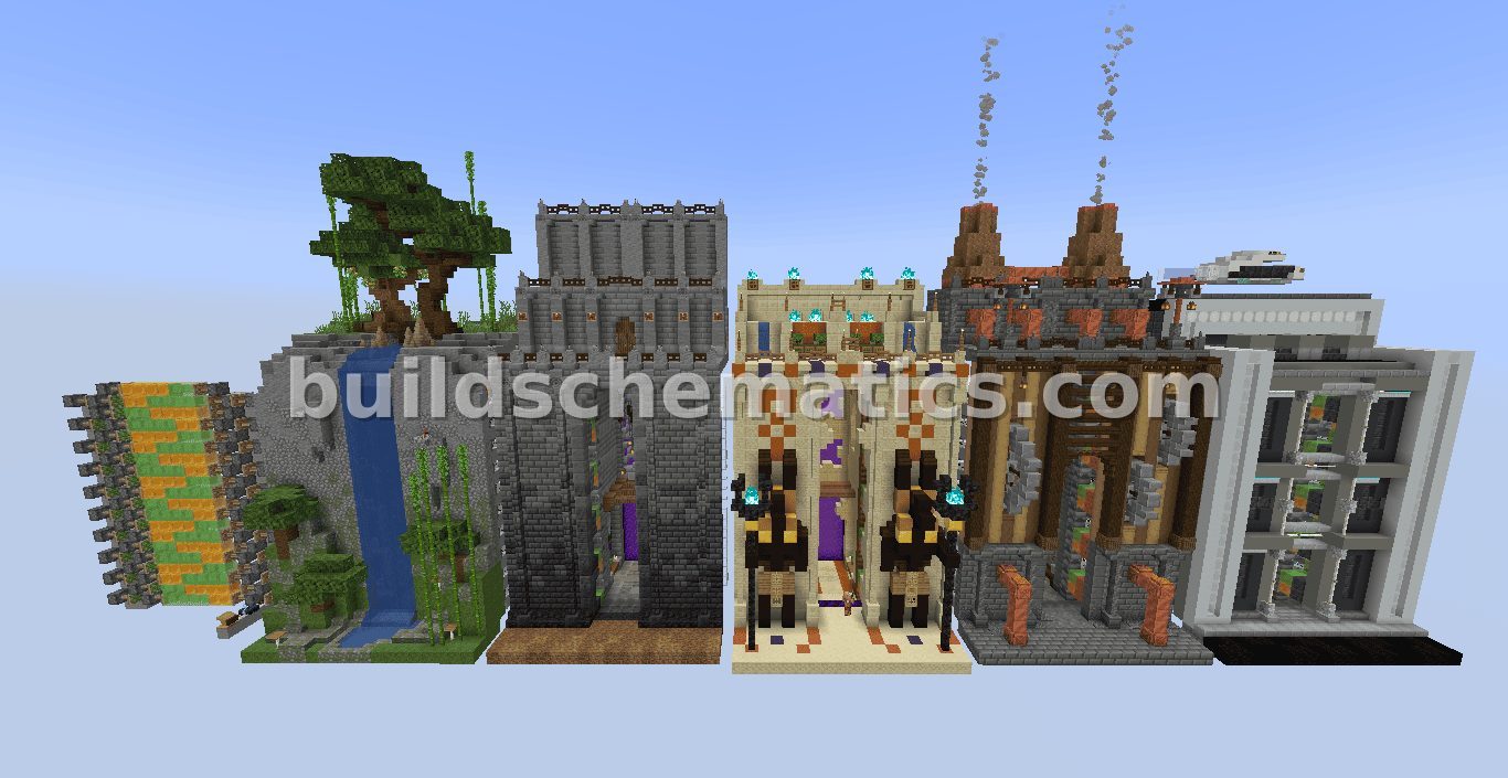 Redstone Activated Portal Decorations