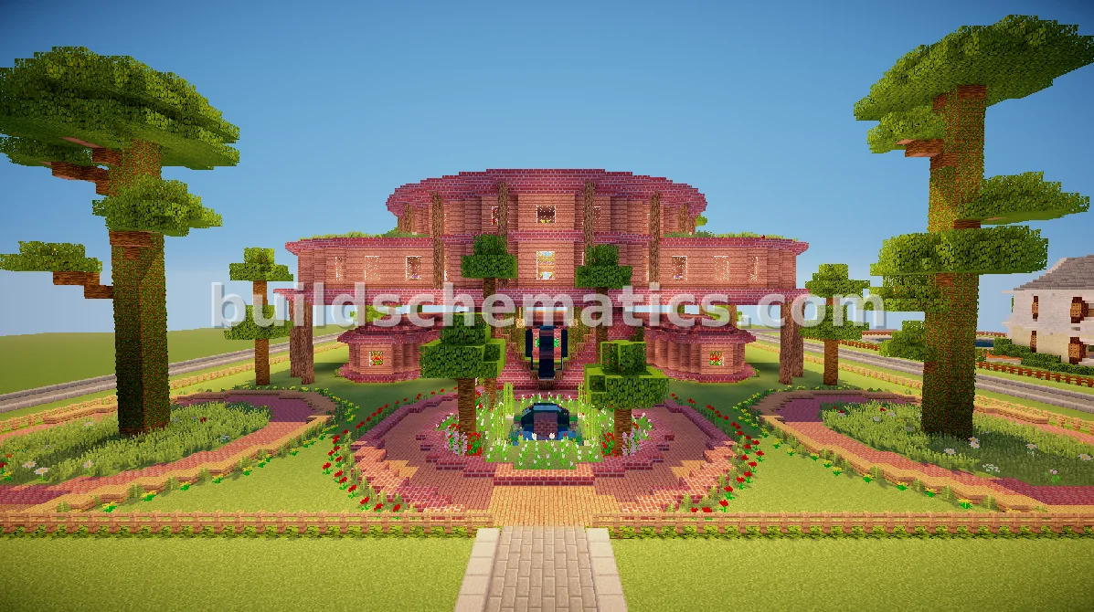Jungle Wood House with Furniture