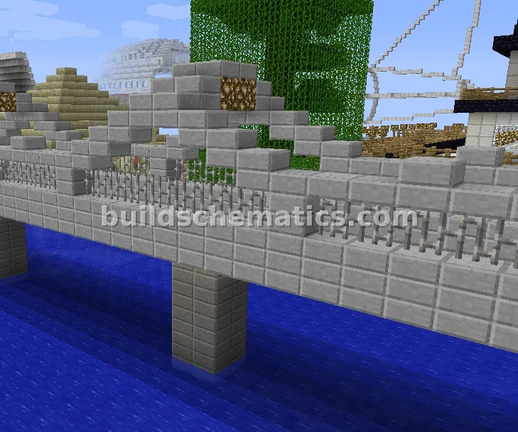 Rustic Stone Footbridge