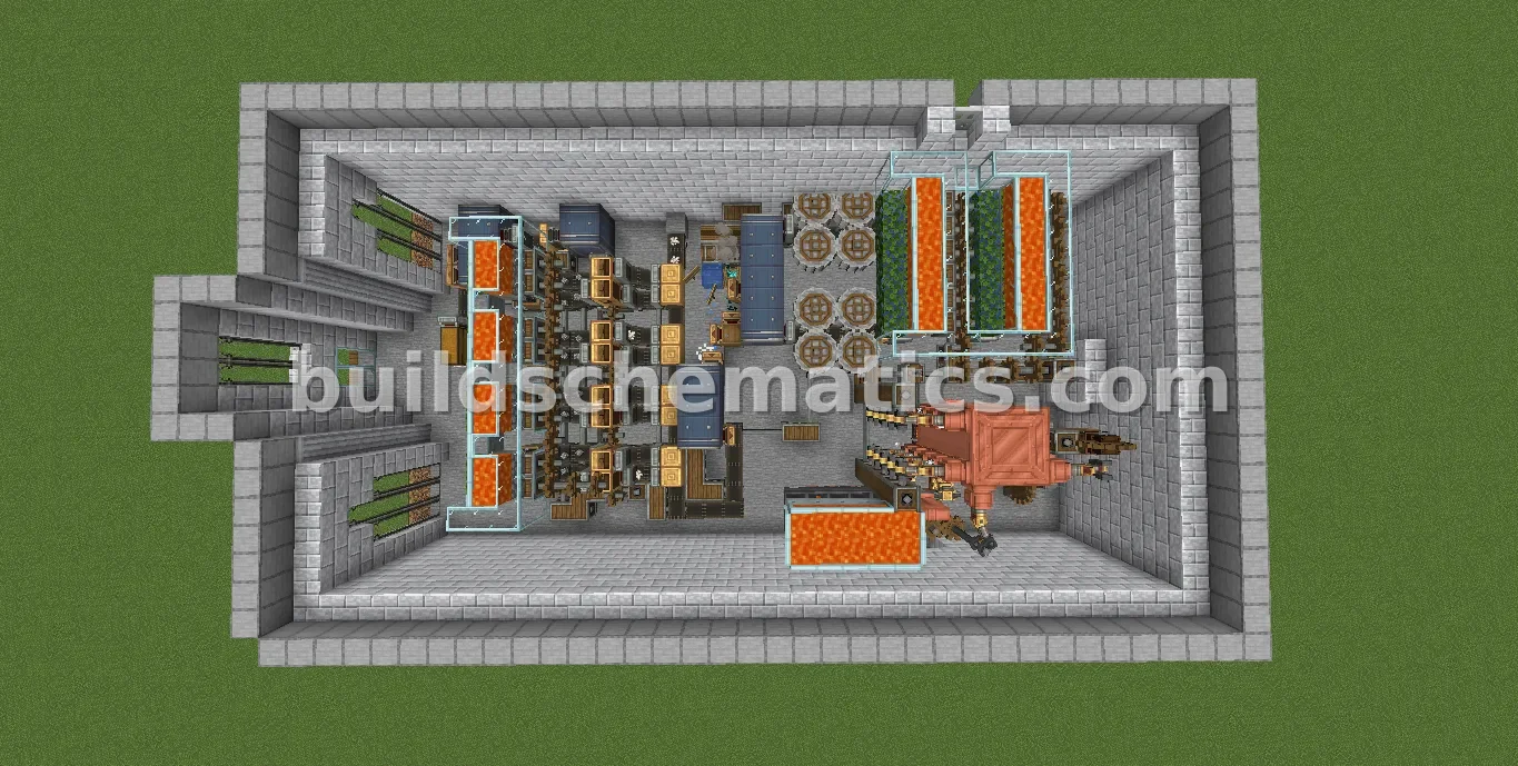 Diorite Stone Factory - 2605 Blocks — view 4