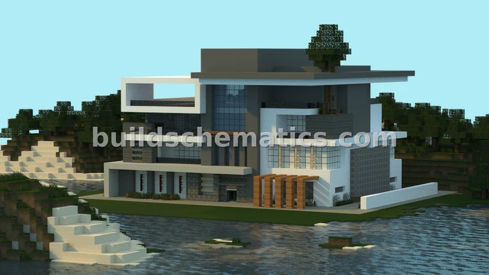 Modern Box House Design — view 2